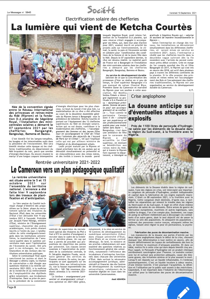 chefferie_solaire_1_le messager