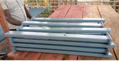 Structures permettant la mise en place des panneaux photovoltaïques